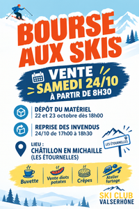 BOURSE AUX SKIS